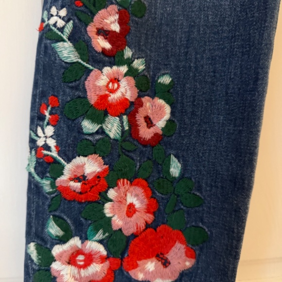 Madewell The High-Rise Slim Boyjean: Embroidered Edition - Picture 4 of 7